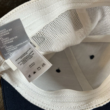 Columbia PFG Baseball Hat Cap Mens Large / Extra Large Navy White Fish Outdoor