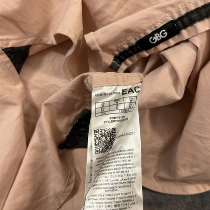 GBG Los Angeles Shirt Mens Medium Salmon Button Up Short Sleeve Casual Work