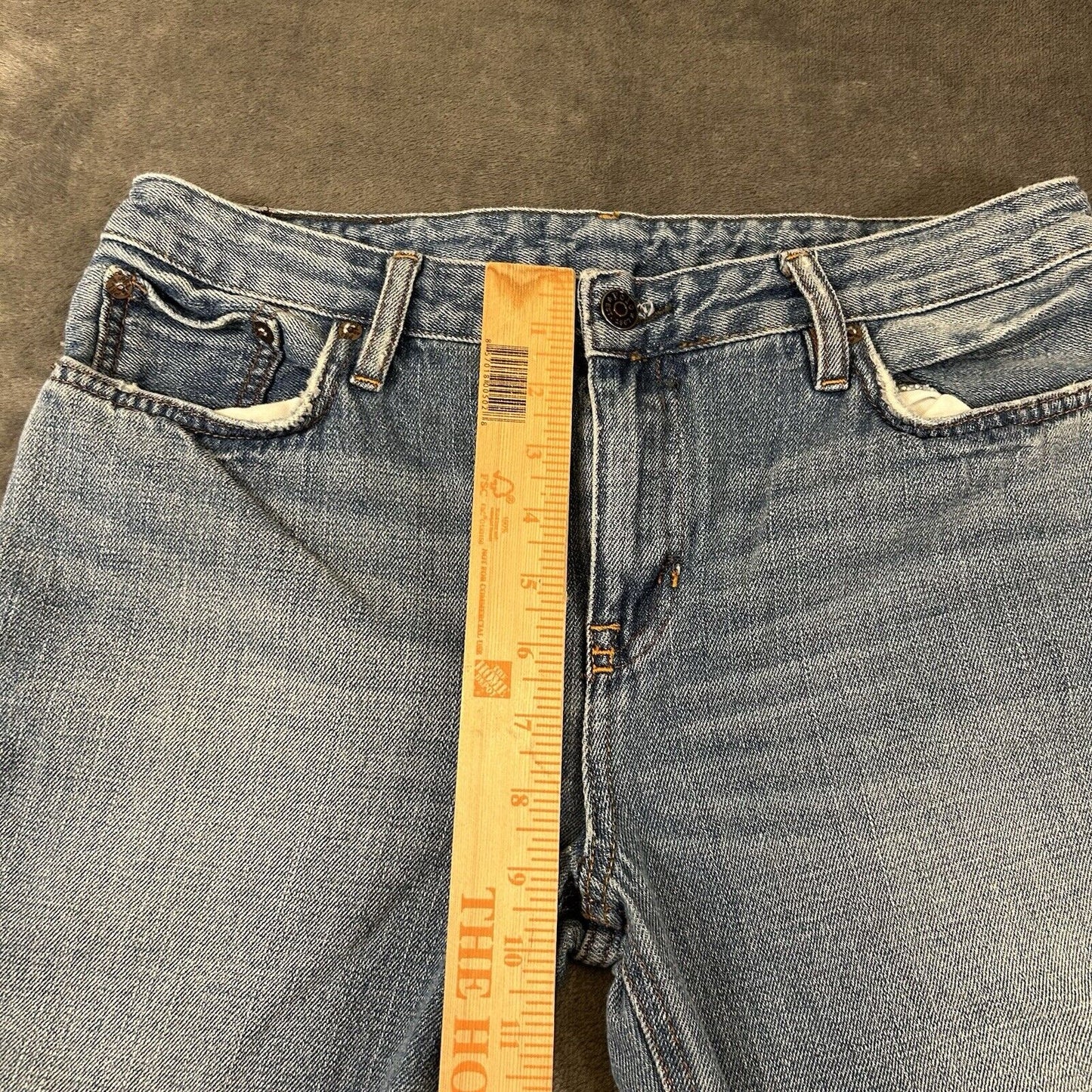 Polo Ralph Lauren Jeans Womens 20 31x32” Blue 381 Slim Straight Denim Pants