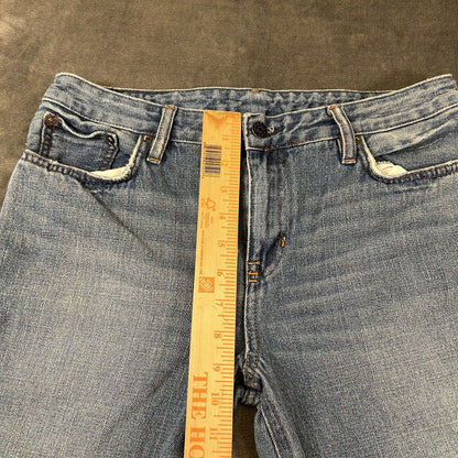 Polo Ralph Lauren Jeans Womens 20 31x32” Blue 381 Slim Straight Denim Pants