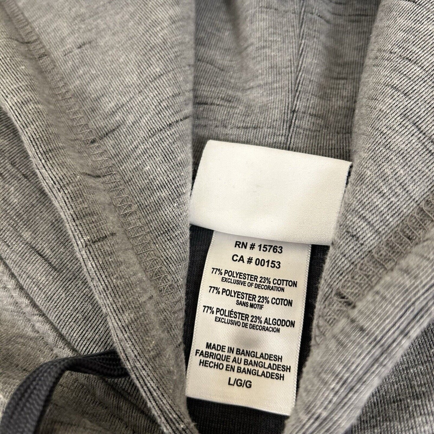 Minnesota Wild Sweater Mens Large Gray Hoodie Pullover Sweatshirt Champion NHL