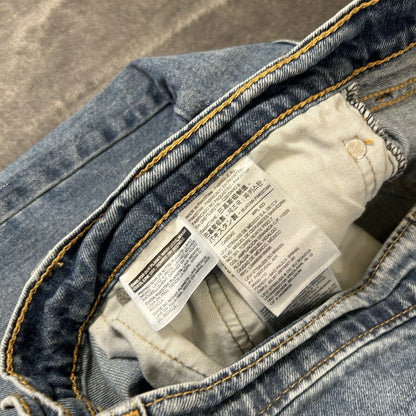 Levis 505 Jeans Mens 36x30" Blue Straight Denim Pants Casual Work See sizing