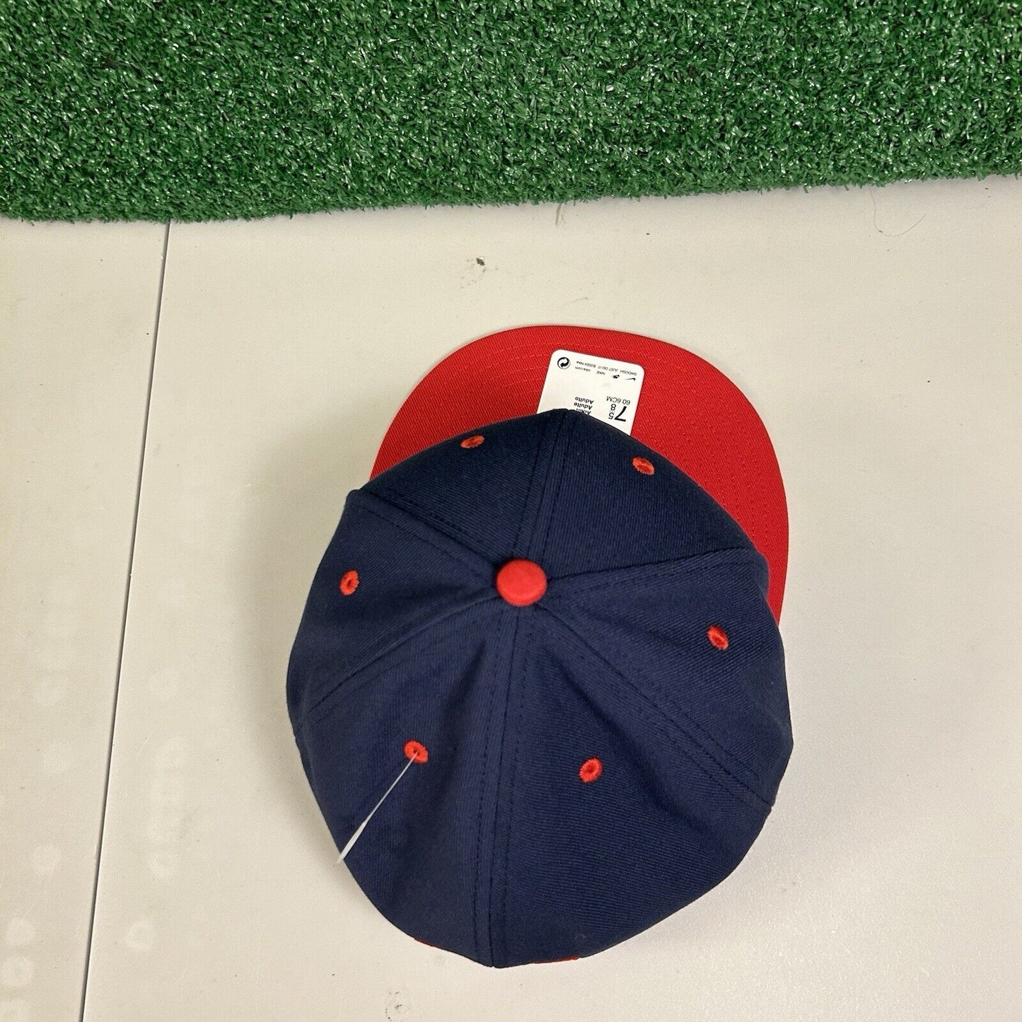St Louis Cardinals Hat Pro Cap Men 7 5/8 Blue Red City Connect Baseball Nike NEW