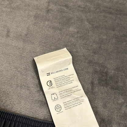 Billabong Board Shorts Men XXL 2XL 38" Blue Black Striped Drawstring Boardie NEW