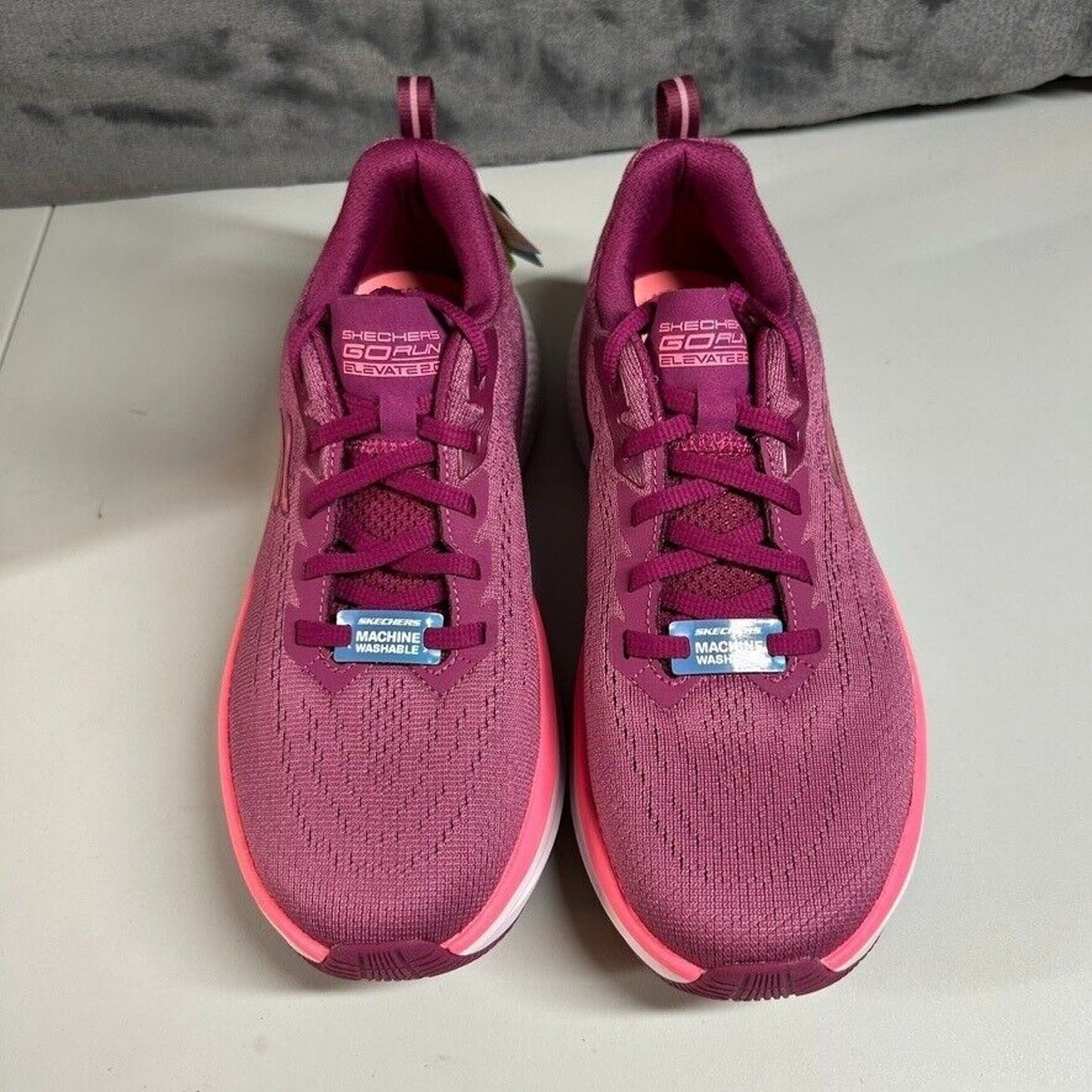 Skechers Go Run Elevate 2.0 Running Shoes Sneakers Athletic Raspberry Women's7