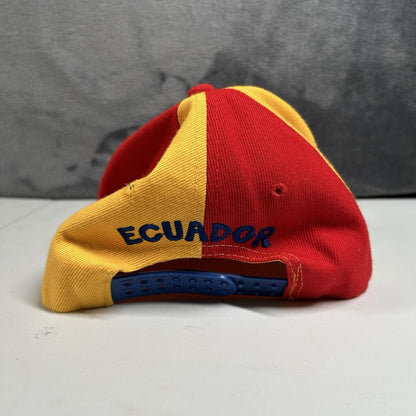 Ecuador Hat Cap Mens Snapback Red Yellow Blue Country Embroidered Adjustable