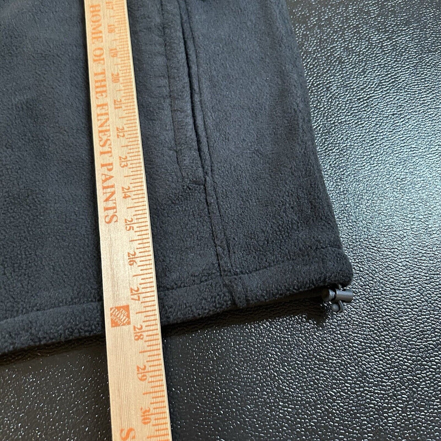 New Balance Fleece Jacket Mens Small Black Full Zip Comfort Outdoor Pockets NEW