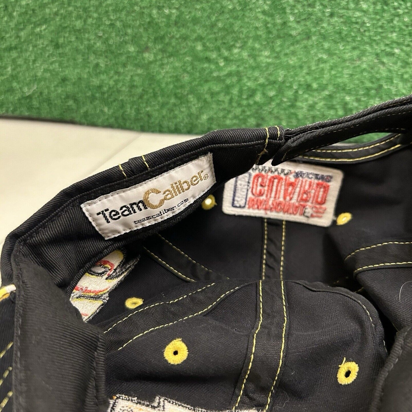 Nascar Post it Baseball Hat Cap Mens Strapback Black Canvas Greg Biffle #16