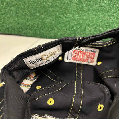 Nascar Post it Baseball Hat Cap Mens Strapback Black Canvas Greg Biffle #16