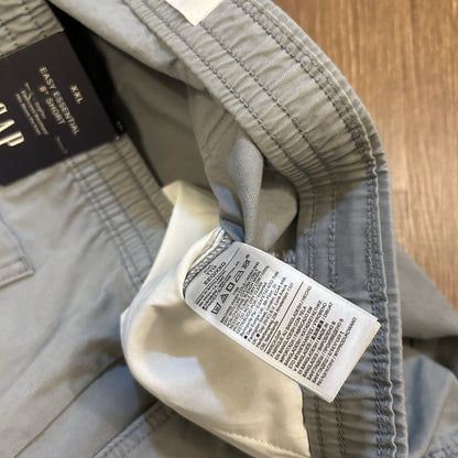 Gap Easy Essential Chino Shorts Mens XXL 2XL 41" Green/Gray 8" Short Comfort NEW