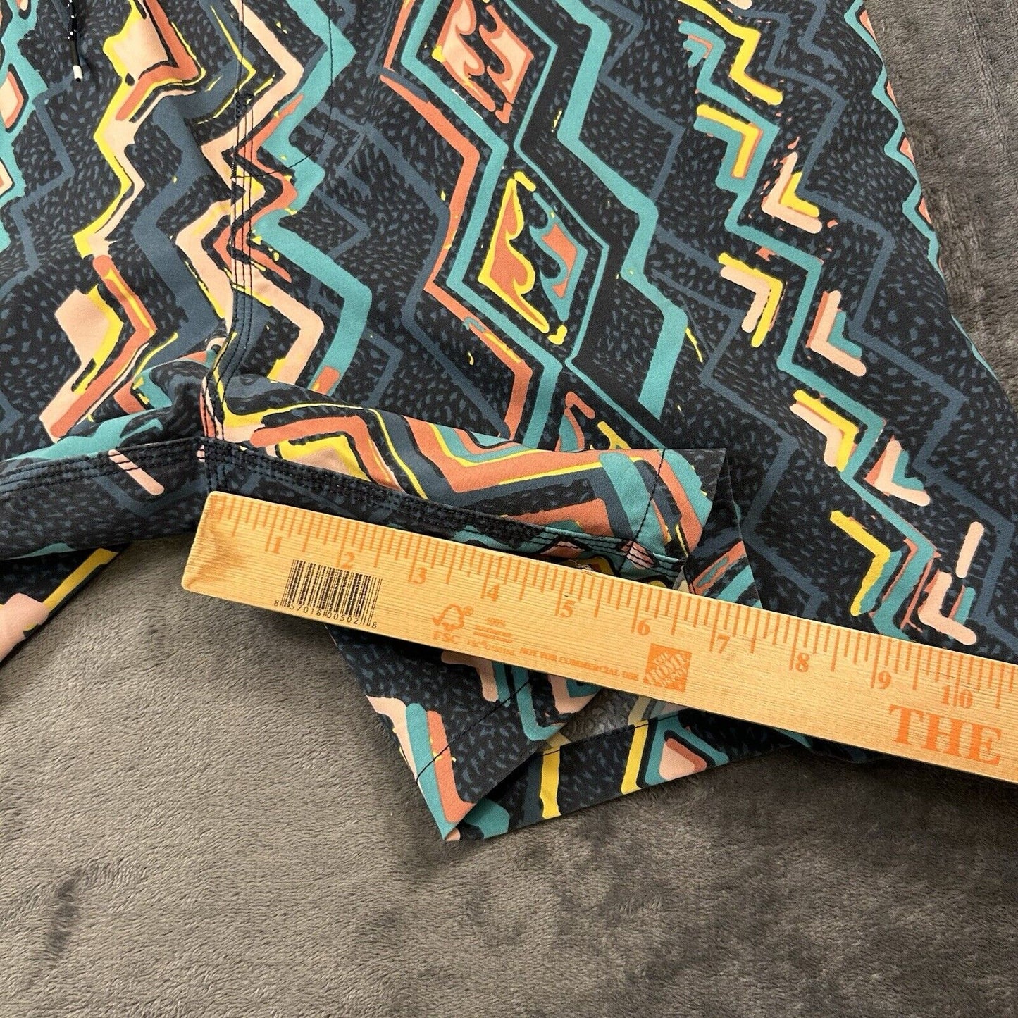 Billabong Board Shorts Men XXL 2XL 38" Blue Black Striped Drawstring Boardie NEW