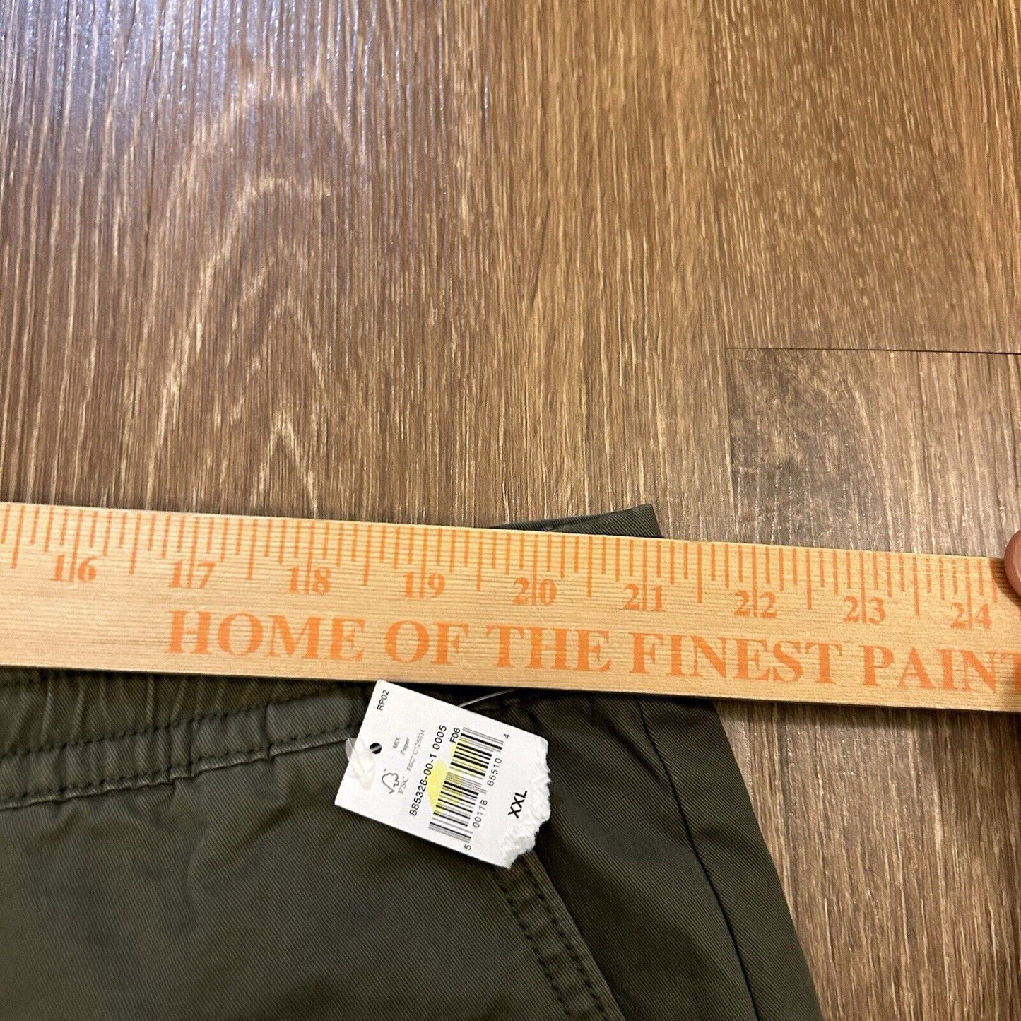 Gap Easy Essential Chino Shorts Mens XXL 2XL 42" Green 8" Short Drawstring NEW