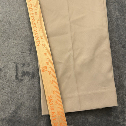 PGA Tour Dress Pants Mens 36x32" Brown Slacks Golf Work Stretch Athletic Pockets
