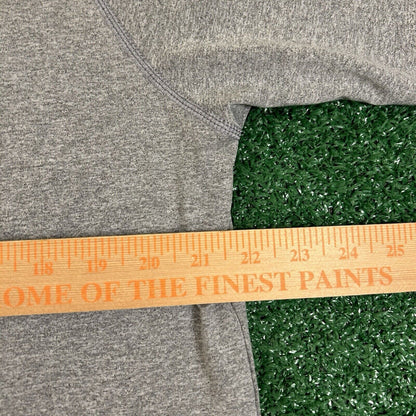 Wisconsin Badgers Shirt Mens Large Gray Red Short Sleeve Casual T-shirt Adidas