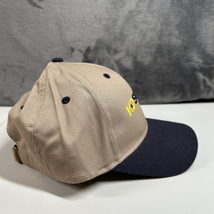 HD Supply Waterworks Baseball Hat Cap Mens Strap Back Brown Navy Adjustable New