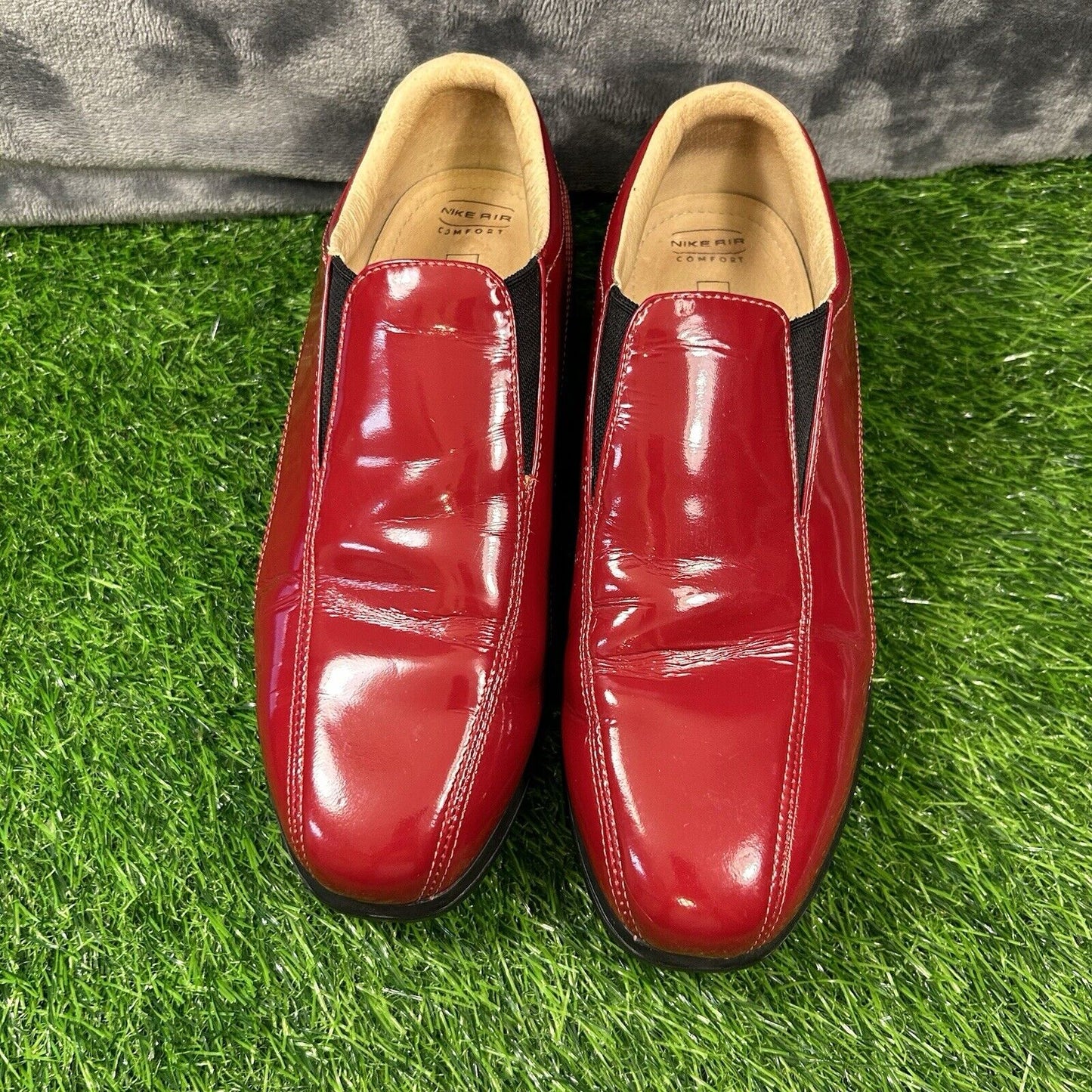 Nike Golf Verdana Last Womens 6 Red Leather Shoes Athletic Comfort Spikes Slip