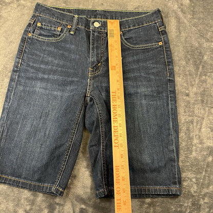 Levis 541 Jean Shorts Mens 30" Blue Denim Y2K Casual Outdoor Workwear Pockets