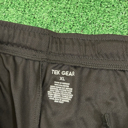 Tek Gear Shorts LOT Mens Extra Large 34" Black Basketball Athletic Gym 3 shorts