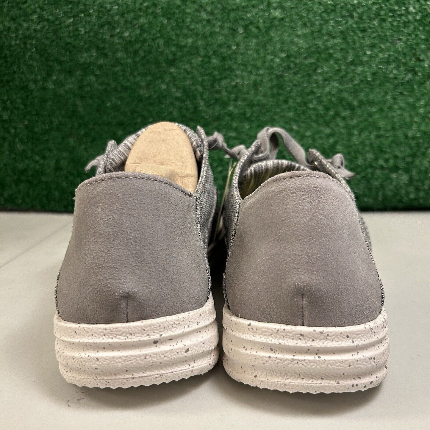 Skechers Melson Planon Mens 9 Gray Shoes Loafers Walking Comfort Slip On NEW