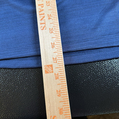 Nike Running Shirt Mens Small Navy Dri-Fit Mesh Lightweight Short Sleeve New