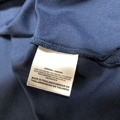 Nike Golf Polo Shirt Mens Large Navy White Dri-Fit Athletic Comfort Short Sleeve