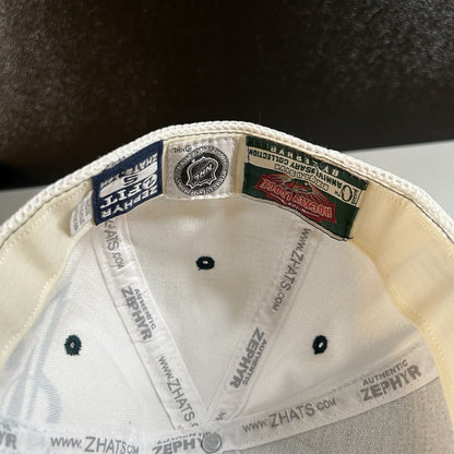 Minnesota Wild Hat Cap Mens Small Green Beige Zephyr Z-fit Hockey Lodge NHL New