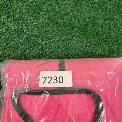 New Balance Sweater Womens Medium Pink Full Zip Fleece Sweatshirt Outdoor Comfy