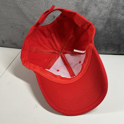 Trump Make American Great again Hat Cap Red White Usa Patriotic Adjustable Mens