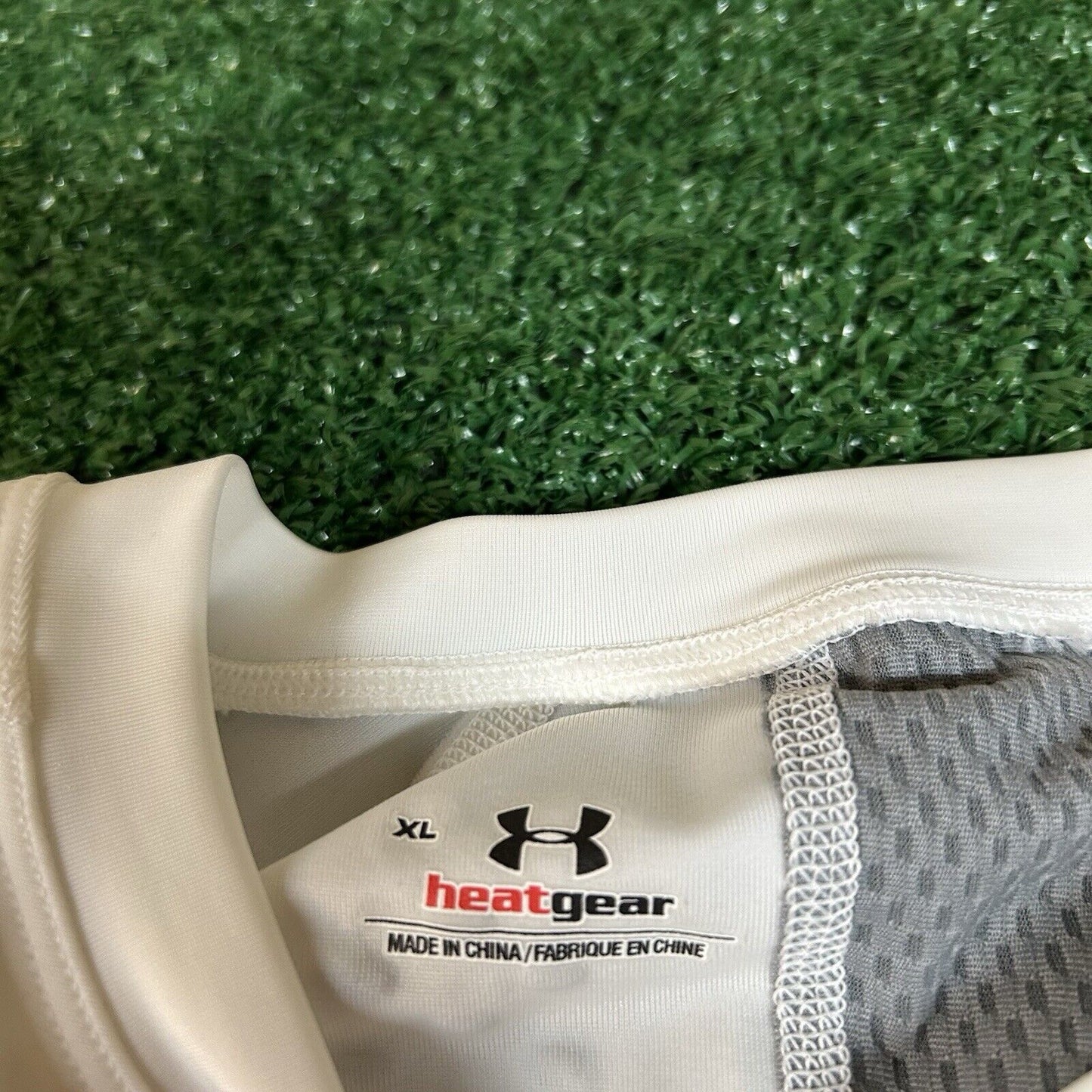 Under Armour MPZ2 Padded Shirt Mens Extra Large White Compression MSRP $75 New