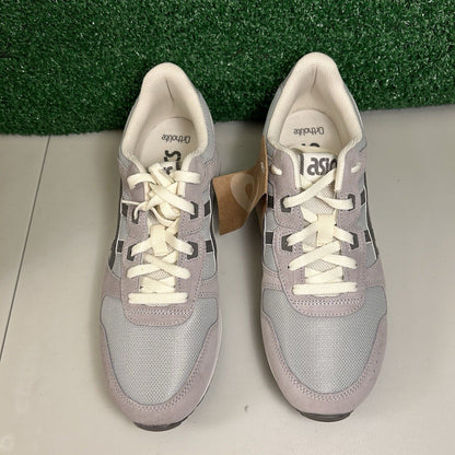 Asics Lyte Classic Mens 9 Gray Shoes Sneaker Athletic Suede Casual Comfort NEW