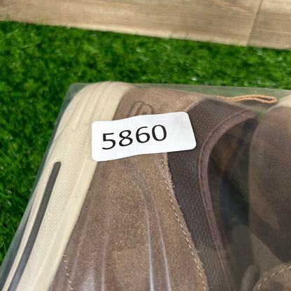 Skechers Porter Elden Oxford Mens 13 Brown Shoes Sneakers Suede Leather Casual