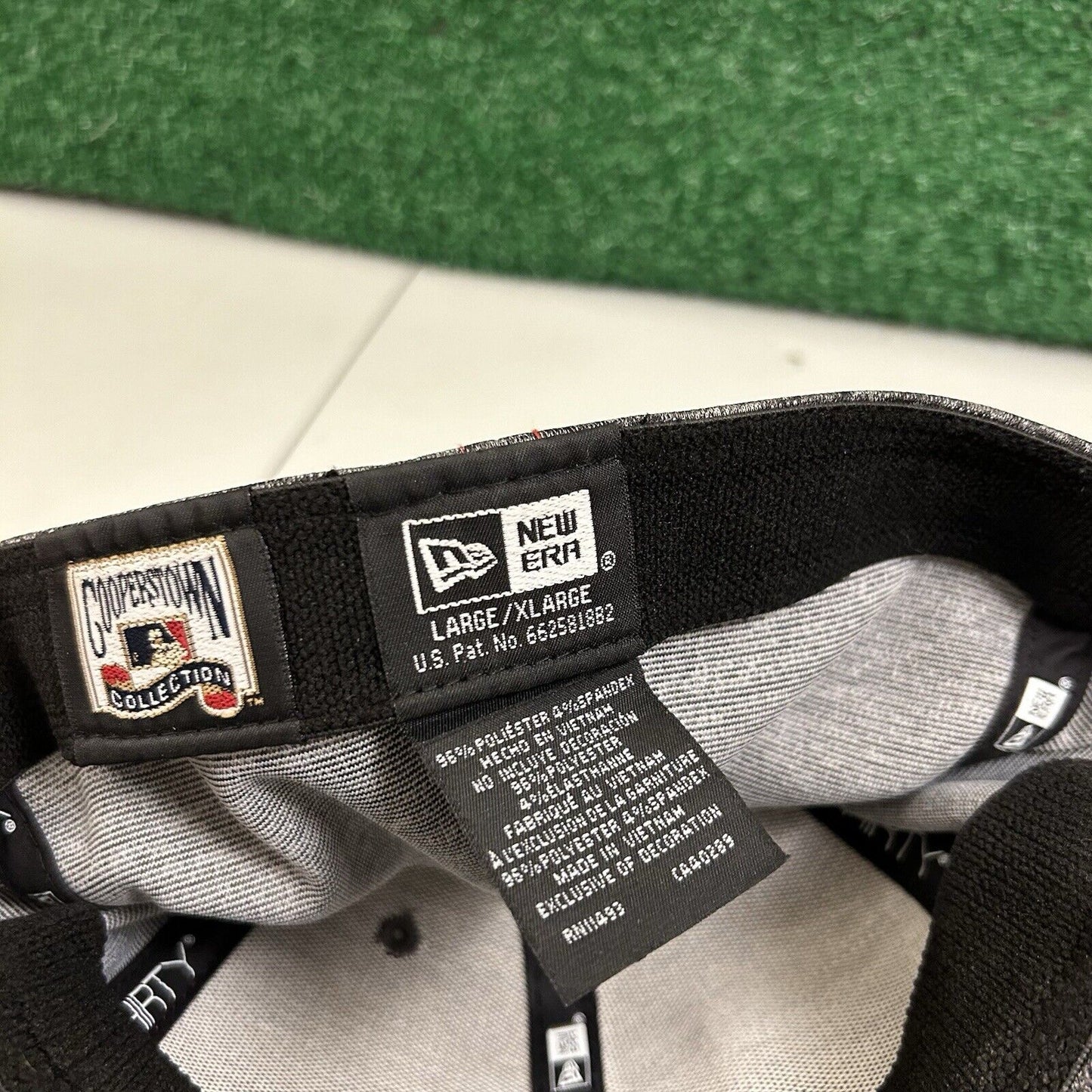 Chicago Cubs Baseball Hat Cap Mens Large Extra Large Gray Cooperstown New Era