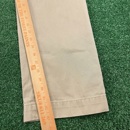 Polo Ralph Lauren Chino Pants Mens 36x34" Beige Classic Fit Casual Preppy Work