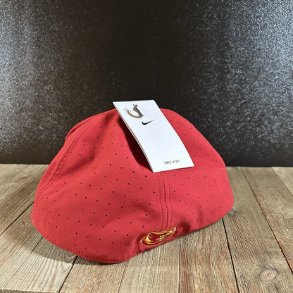 Nike Iowa State Cyclones Hat Cap Mens 8 Red Dri-Fit Nike True College Swoosh NEW