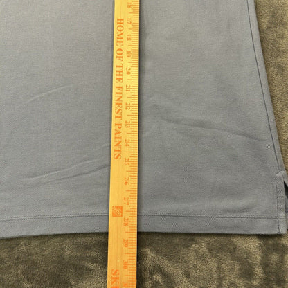 Tommy Bahama Polo Shirt Mens Large Blue Short Sleeve Casual Beach Work Outdoor