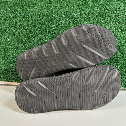 Josef Seibel Maverick 03 Leather Slides Sandals Comfort Black Mens 8/8.5 / 44EU