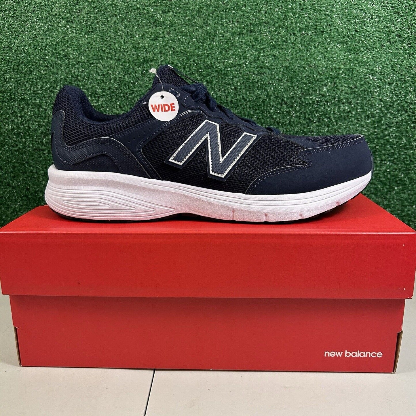 New Balance 460v3 Mens 11.5 4E Navy White Shoes Sneakers Athletic Walking NEW