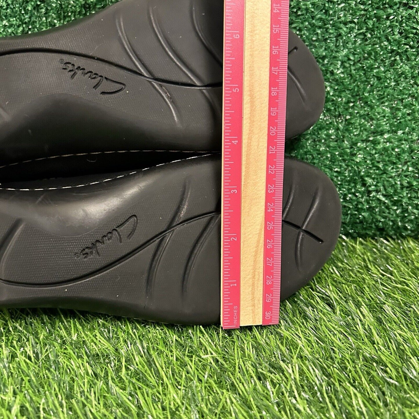 Clarks Ashland Joy Loafers Womens 9 M Black Leather Shoes Slip On Comfort Casual