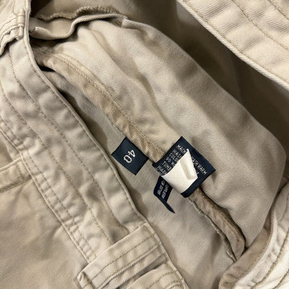 Polo Ralph Lauren Shorts Mens 40” Light Brown Cargo Casual Outdoor Hiking Pocket