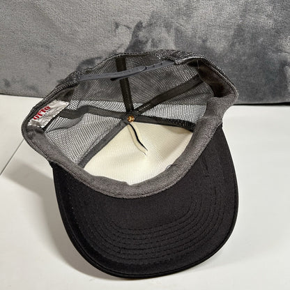 Vans Trucker Hat Cap Snapback Gray Black Foam Skater Y2K Otto Adjustable Mens