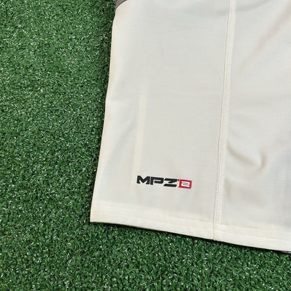 Under Armour MPZ2 Padded Shirt Mens Extra Large White Compression MSRP $75 New