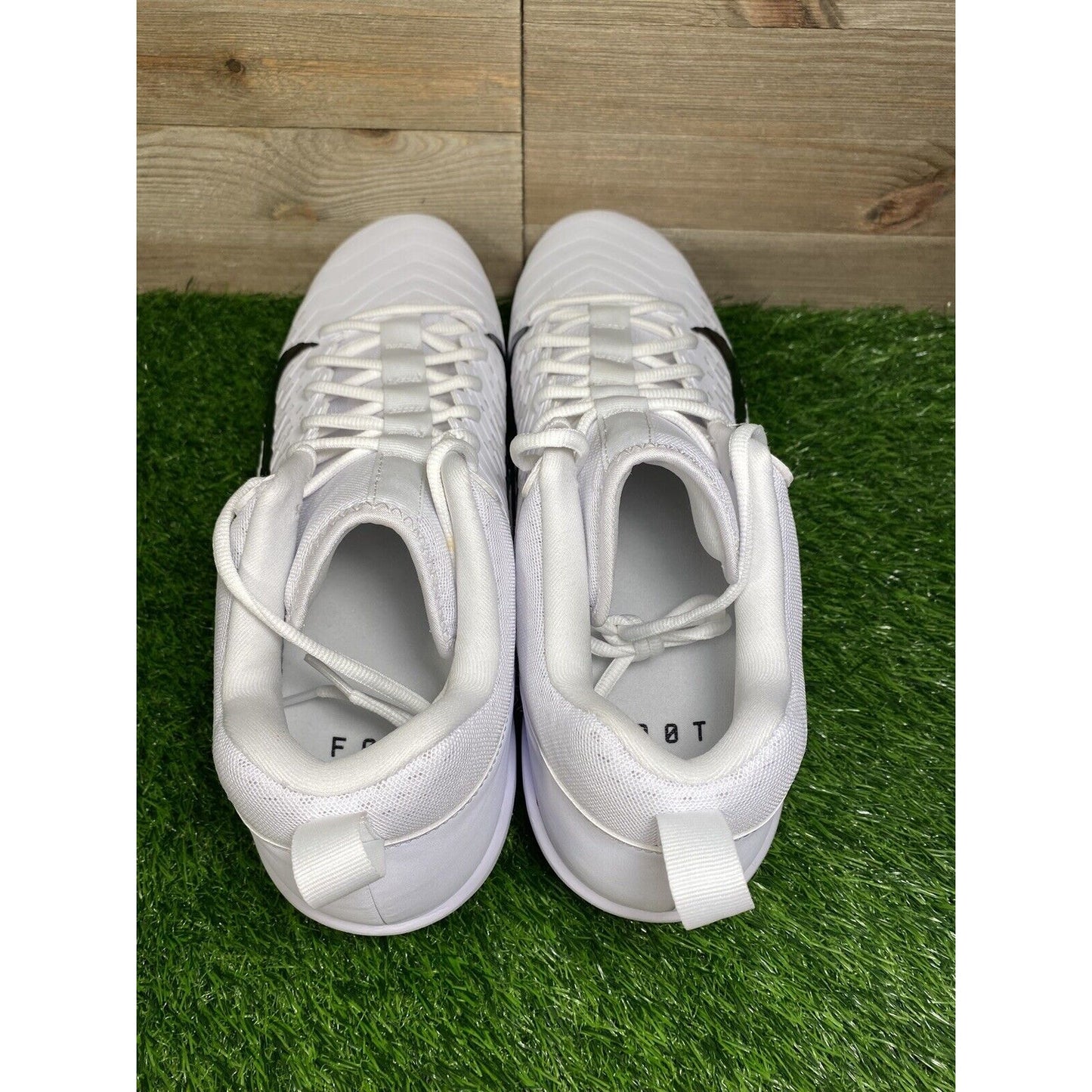 Nike Alpha Menace Pro 2 Mens Size 16 Low White Football Cleats CV6477-100 NEW