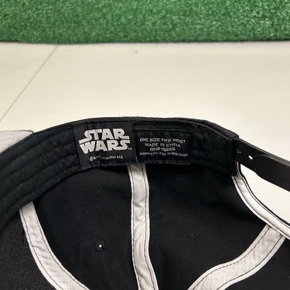Star Wars Hat Cap Mens Snapback Black Gray Lucasfilm Movie Adjustable Galaxy