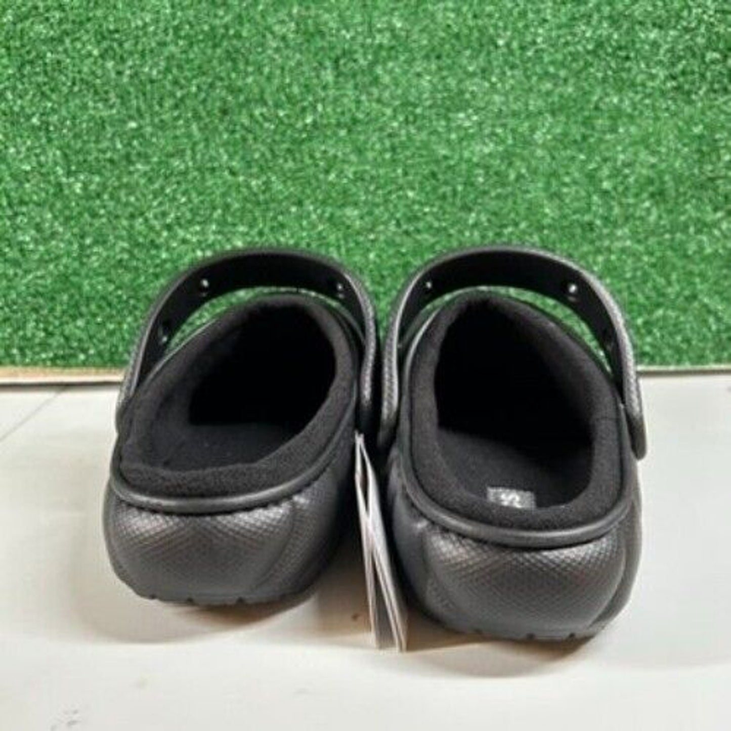 Crocs Classic Lined Overpuff Clogs Comfort Slip On Casual Black Mens 8 New