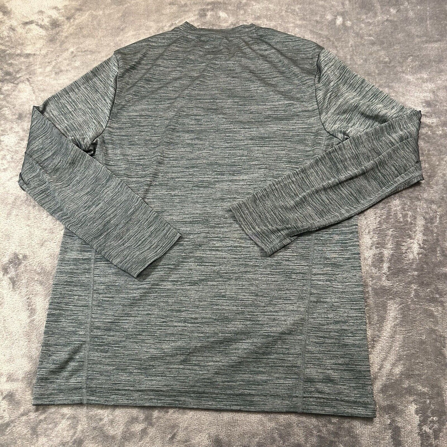 Eddie Bauer Freedry Shirt Mens Small Green Long Sleeve Athletic Running Casual