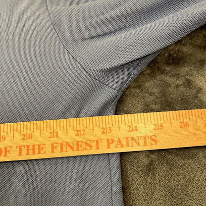 Tommy Bahama Polo Shirt Mens Large Blue Short Sleeve Casual Beach Work Outdoor