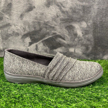 Grasshoppers Shoes Womens 8.5 Gray Damen Lacuna Slip On Loafer Keds EF60543