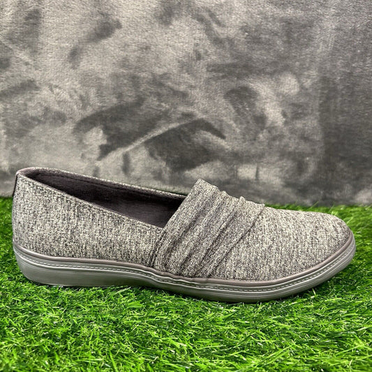 Grasshoppers Shoes Womens 8.5 Gray Damen Lacuna Slip On Loafer Keds EF60543