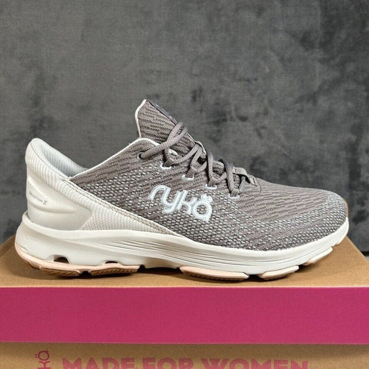 Ryka Devotion X Walking Shoes Comfort Athletic Sneakers Gray Womens 9.5 Wide