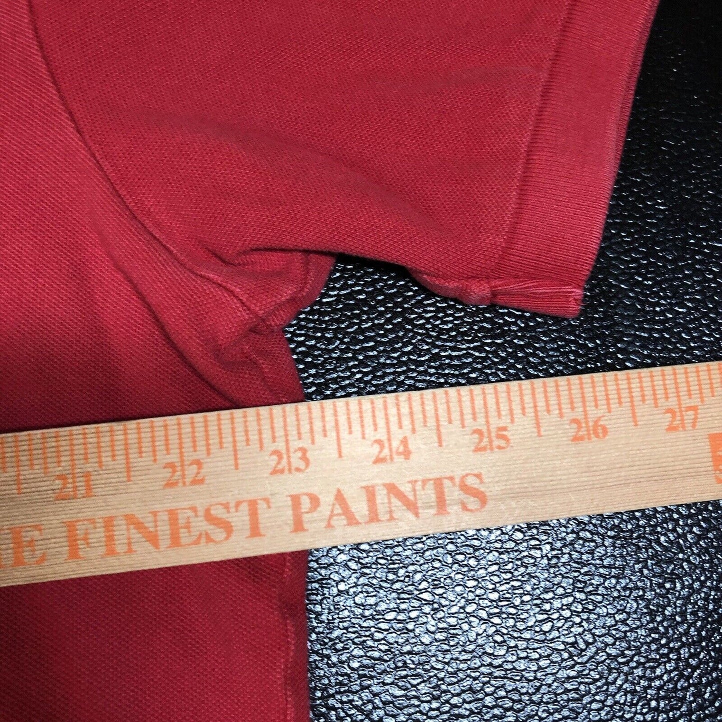 Polo Ralph Lauren Polo Shirt Mens Extra Large Red Navy Pony Short Sleeve Golf